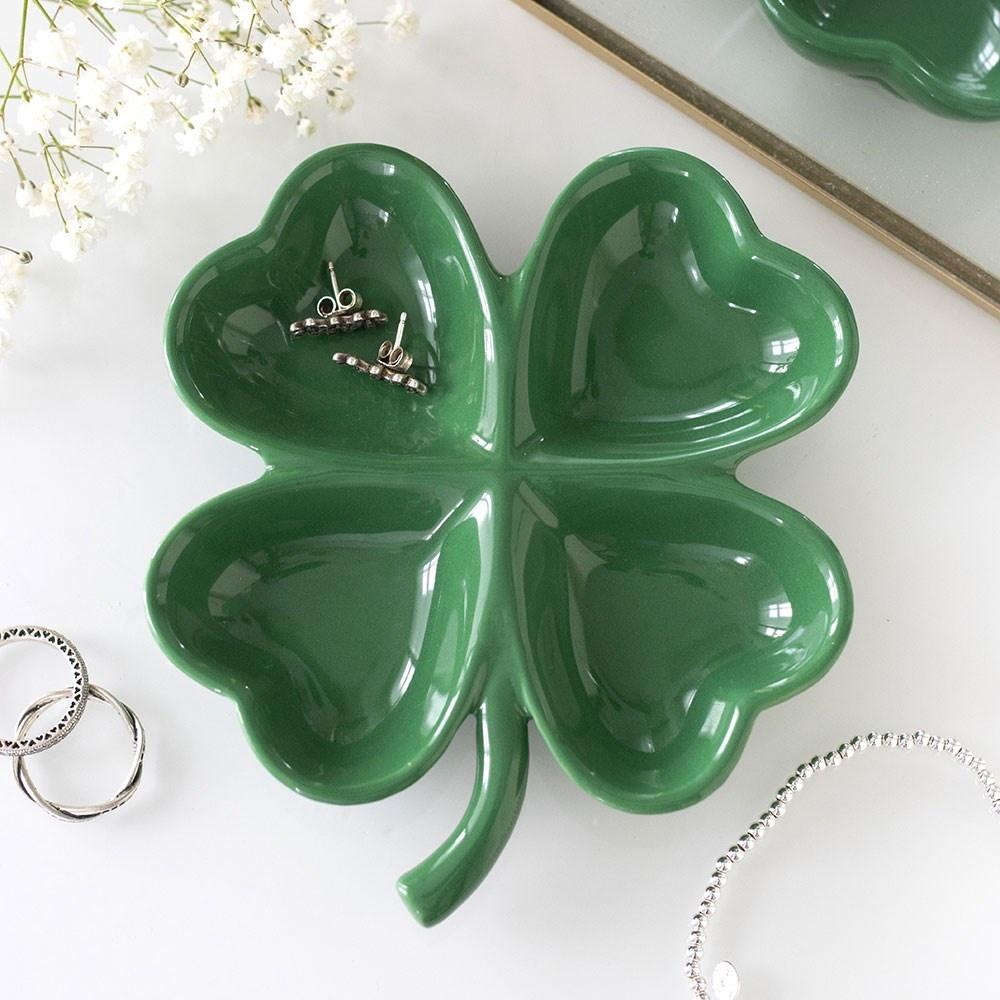 Something Different - FourLeaf Clover Trinket Tray Decoratie schaaltje - Multicolours